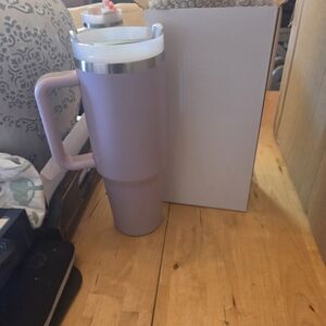 40oz Stainless Steel Lavender Tumbler | Insulated |